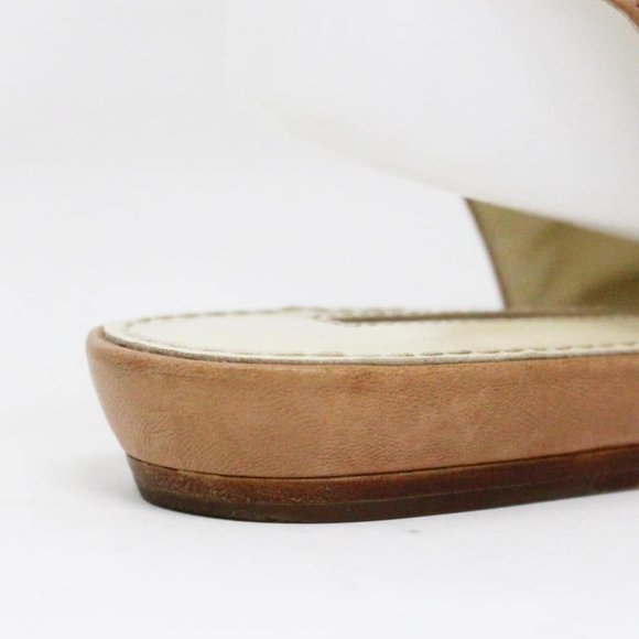 VERA WANG #33502 Pink Lavender Label Slingback Peep Toe Flats (US 7.5 EU 37.7) - Picture 6 of 9